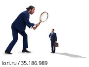 Concept of employee monitoring by boss. Стоковое фото, фотограф Elnur / Фотобанк Лори