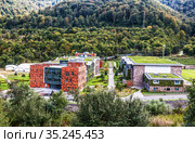 UWC Dilijan College (International boarding school for teenagers), Dilijan, Armenia (2018 год). Редакционное фото, фотограф Наталья Волкова / Фотобанк Лори