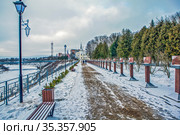 Аллея героев. Ржев, Тверская область (2021 год). Редакционное фото, фотограф Сергей Афанасьев / Фотобанк Лори