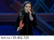 Российская эстрадная певица, Зара. (Зарифа Мгоян) (2021 год). Редакционное фото, фотограф Андрей Дегтярёв / Фотобанк Лори