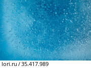Iced texture with separate small round air bubbles trapped inside. Стоковое фото, фотограф Tamara Kulikova / Фотобанк Лори