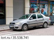 FIAT Albea (2021 год). Редакционное фото, фотограф Art Konovalov / Фотобанк Лори