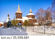 Сергиевская церковь в Троицком монастыре в Муроме (2021 год). Стоковое фото, фотограф Baturina Yuliya / Фотобанк Лори