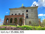 Усадьба Пущино-на-Оке (2021 год). Редакционное фото, фотограф Мария Кылосова / Фотобанк Лори