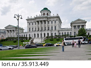 Москва. Дом Пашкова (Пашков дом) (2021 год). Редакционное фото, фотограф Илюхина Наталья / Фотобанк Лори