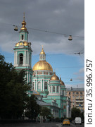 Елоховский собор в Москве (2021 год). Редакционное фото, фотограф Дмитрий Неумоин / Фотобанк Лори