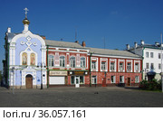 Рыбинск, Ярославская область, Россия. Улица Крестовая, 40/6. Подворье Дорофеевой пустыни (2021 год). Редакционное фото, фотограф Natalia Sidorova / Фотобанк Лори