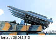 Self-propelled anti-aircraft missile system. Стоковое фото, фотограф Евгений Ткачёв / Фотобанк Лори