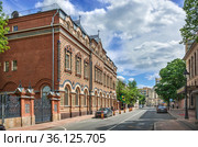 Посольство Бразилии на Большой Никитской улице в Москве (2021 год). Редакционное фото, фотограф Baturina Yuliya / Фотобанк Лори