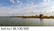 Sergeevka resort in Odessa region, Ukraine (2020 год). Редакционное фото, фотограф Sergii Zarev / Фотобанк Лори