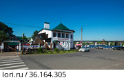 Купеческое подворье. Город Кострома (2021 год). Редакционное фото, фотограф Макаров Алексей / Фотобанк Лори