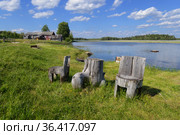 Деревня Руга. Республика Карелия (2018 год). Стоковое фото, фотограф Дмитрий Шишков / Фотобанк Лори