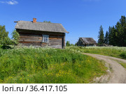 Деревня Руга. Республика Карелия (2018 год). Стоковое фото, фотограф Дмитрий Шишков / Фотобанк Лори