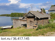 Деревня Сяргилахта. Республика Карелия (2018 год). Стоковое фото, фотограф Дмитрий Шишков / Фотобанк Лори