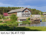 Деревня Сяргилахта. Республика Карелия (2018 год). Стоковое фото, фотограф Дмитрий Шишков / Фотобанк Лори