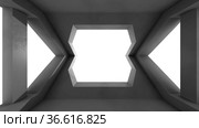 Abstract architecture design. Interior concept. Стоковая анимация, аниматор WalDeMarus / Фотобанк Лори