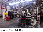 BOREAS beamline in ALBA laboratory (2019 год). Редакционное фото, фотограф Яков Филимонов / Фотобанк Лори