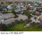 Московская область, Можайский городской округ, Источник святого Ферапонта в деревне Исавицы (2021 год). Редакционное фото, фотограф glokaya_kuzdra / Фотобанк Лори