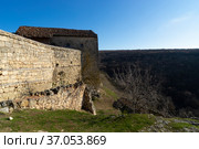 Крым. Крепость Чуфут-Кале. (2020 год). Стоковое фото, фотограф Валерий Ситников / Фотобанк Лори