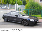 Honda CR-X del Sol (2013 год). Редакционное фото, фотограф Art Konovalov / Фотобанк Лори