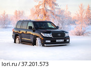 Toyota Land Cruiser 200 (2020 год). Редакционное фото, фотограф Art Konovalov / Фотобанк Лори