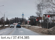 Церковь Успения Пресвятой Богородицы в селе Стромынь (2022 год). Редакционное фото, фотограф Дмитрий Неумоин / Фотобанк Лори