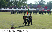 Indian Military Army Passing out Parade (2021 год). Редакционное видео, видеограф Devendra Rawat / Фотобанк Лори