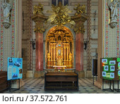 Оломоуц, Чехия. Лоретская часовня в собора св. Вацлава (2019 год). Редакционное фото, фотограф Михаил Марковский / Фотобанк Лори