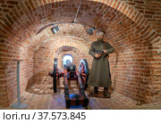 Артиллерия XVI—XVII в. Русский пушкарь (2018 год). Редакционное фото, фотограф Руслан Лесков / Фотобанк Лори