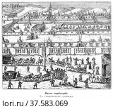 Казни стрельцов. Стоковая иллюстрация, иллюстратор Макаров Алексей / Фотобанк Лори