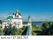 Спасо-Яковлевский Димитриев Монастрь. Ростов Великий. Россия, Золотое кольцо. (2019 год). Стоковое фото, фотограф Андрей Никитин / Фотобанк Лори
