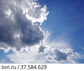 Летнее небо. Стоковое фото, фотограф Дарья Буренкова / Фотобанк Лори