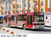 Nefaz 5299 (2013 год). Редакционное фото, фотограф Art Konovalov / Фотобанк Лори
