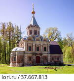 Church in Muromtsevo (2018 год). Стоковое фото, фотограф Юлия Бабкина / Фотобанк Лори
