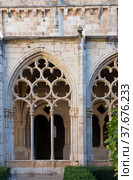 The Monastery of Santa Maria de Santes Creus. Catalonia, Spain. Стоковое фото, фотограф Яков Филимонов / Фотобанк Лори