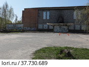 Павловский-Посад, "ДК Потапова" (2022 год). Редакционное фото, фотограф Дмитрий Неумоин / Фотобанк Лори