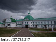 Троицкий Александро-Свирский монастырь. Деревня Старая Слобода, Ленинградская область, Россия (2022 год). Редакционное фото, фотограф Дымов Игорь / Фотобанк Лори
