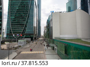 Москва-Сити (2022 год). Редакционное фото, фотограф Дроздова Елена / Фотобанк Лори