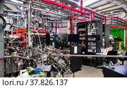 Facility of synchrotron and experimental stations. Стоковое фото, фотограф Яков Филимонов / Фотобанк Лори