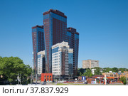 ЖК «Дыхание» на Тимирязевской в Москве, Россия (2022 год). Редакционное фото, фотограф Елена Коромыслова / Фотобанк Лори