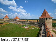 Old Turkish fortress Bender in Tighina, Transnistria, Moldova. Стоковое фото, фотограф Сергей Старуш / Фотобанк Лори