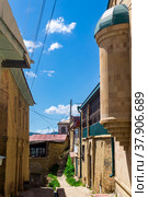 Street in Chokh, an ancient mountain village in Dagestan. Стоковое фото, фотограф Евгений Харитонов / Фотобанк Лори
