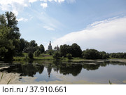 Смоленская церковь в Софрино (2022 год). Редакционное фото, фотограф Дмитрий Неумоин / Фотобанк Лори