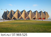 Спортивно-концертный комплекс Baku Crystal Hall. Баку, Азербайджанская Республика (2017 год). Редакционное фото, фотограф Анна Карасева / Фотобанк Лори