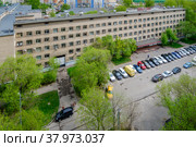 Москва, Хорошевское шоссе, 38, издательский дом "Красная Звезда" (2022 год). Редакционное фото, фотограф glokaya_kuzdra / Фотобанк Лори