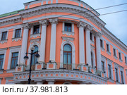 Chicherin House - House of Merchants Eliseev, Old House on Nevsky Prospect (2019 год). Редакционное фото, фотограф Анна Кривицкая / Фотобанк Лори