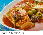Moroccan Fish Stew. Стоковое фото, фотограф Александр Fanfo / Фотобанк Лори