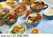 Moroccan Arab cuisine (2019 год). Стоковое фото, фотограф Александр Fanfo / Фотобанк Лори