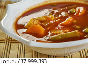 Aloo Tamatar ka Rasa. Стоковое фото, фотограф Александр Fanfo / Фотобанк Лори