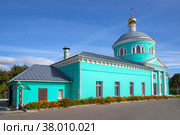 Старая церковь Николы Ратного (Троицы Живоначальной), Кашира. Московская область, Россия (2021 год). Стоковое фото, фотограф Анна Карасева / Фотобанк Лори